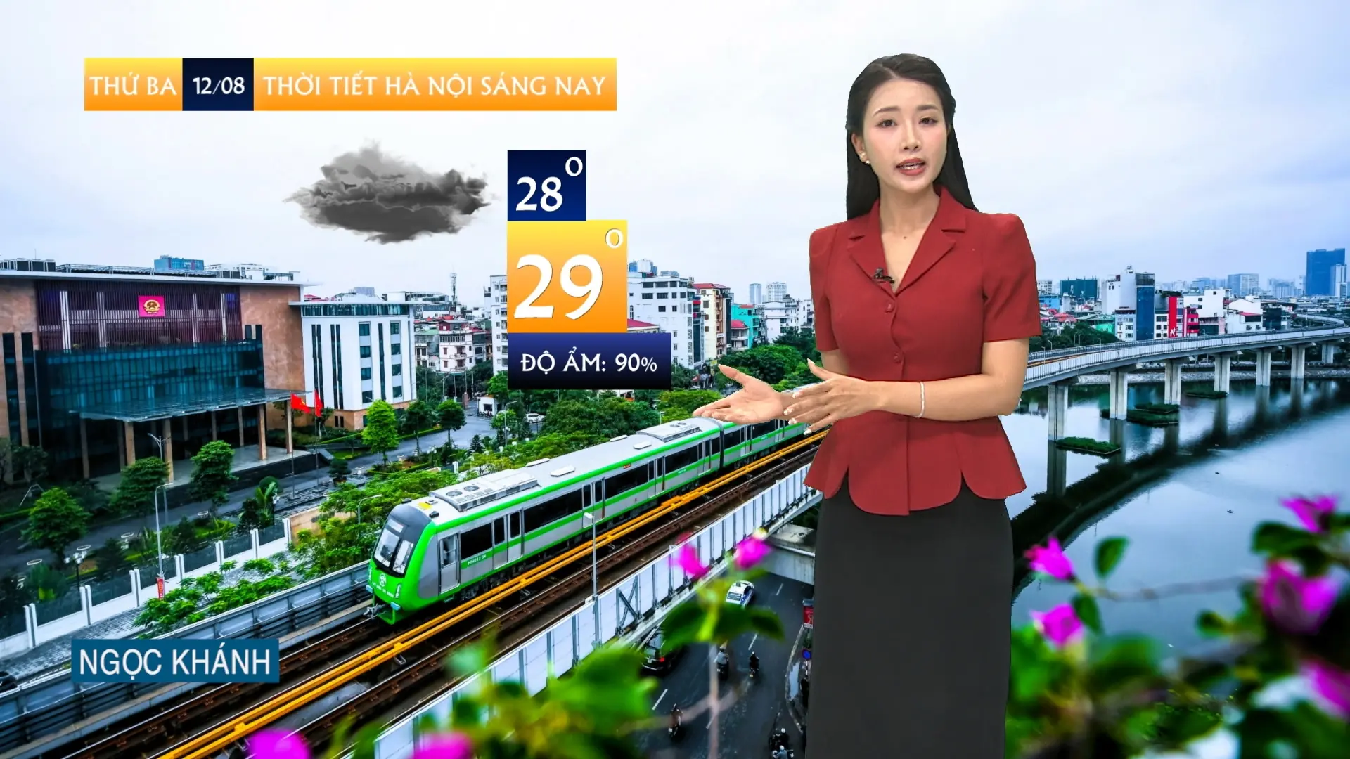 Dự báo thời tiết sáng | 12/08/2025